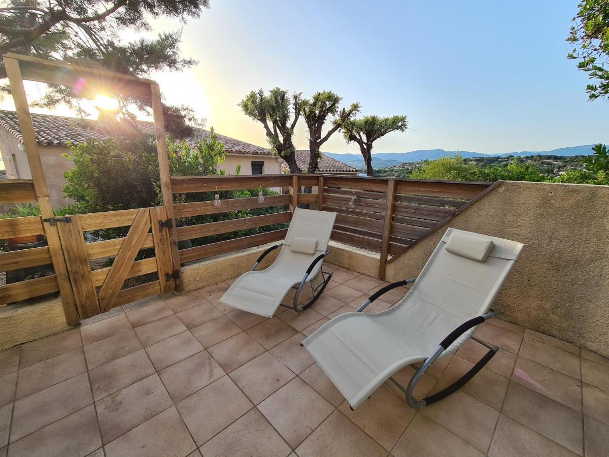 Studio Avec Terasse Vue Mer Porticcio  Exterior photo